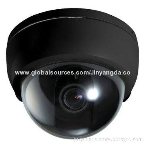 1/3-inch Sony CCD Dome Security Camera, 600TVL Resolution